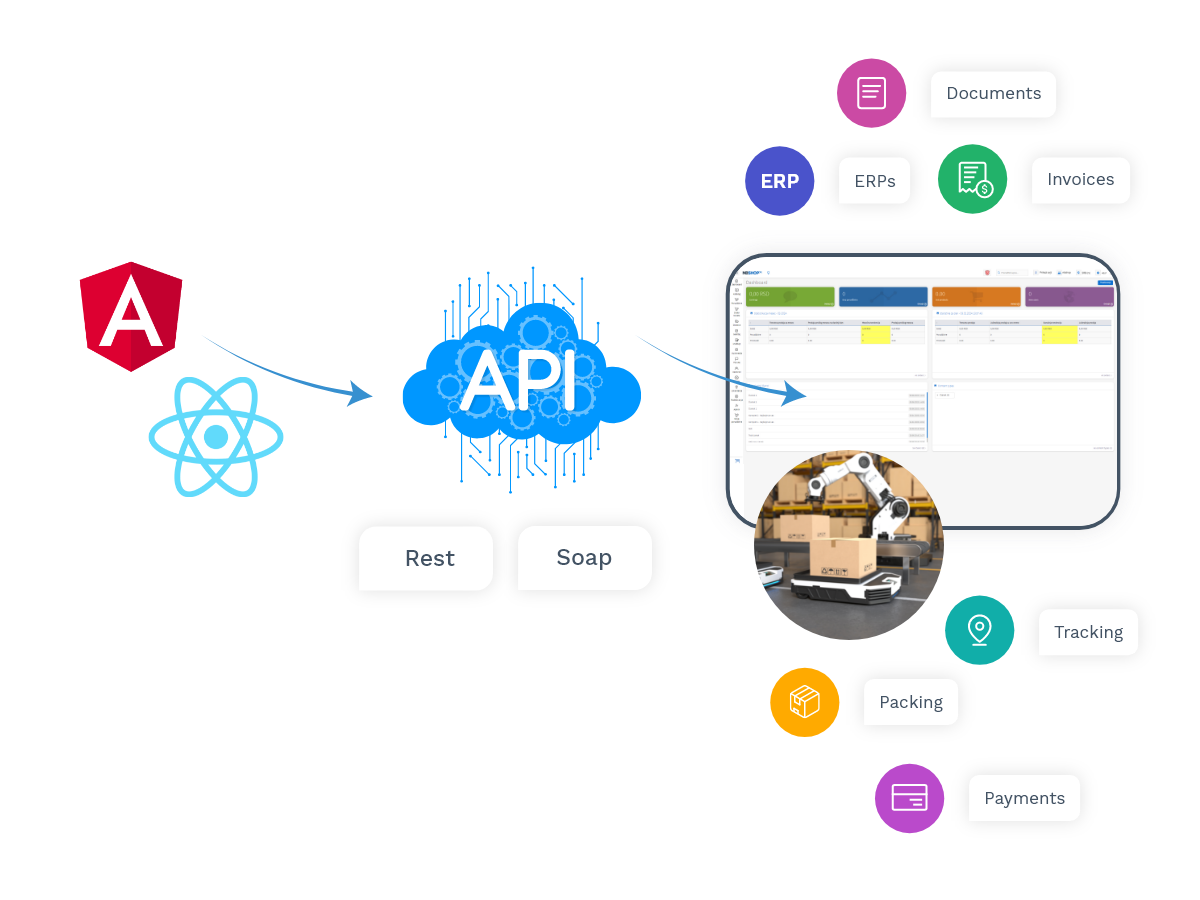 Integration with eCommerce Platforms and WMS Systems